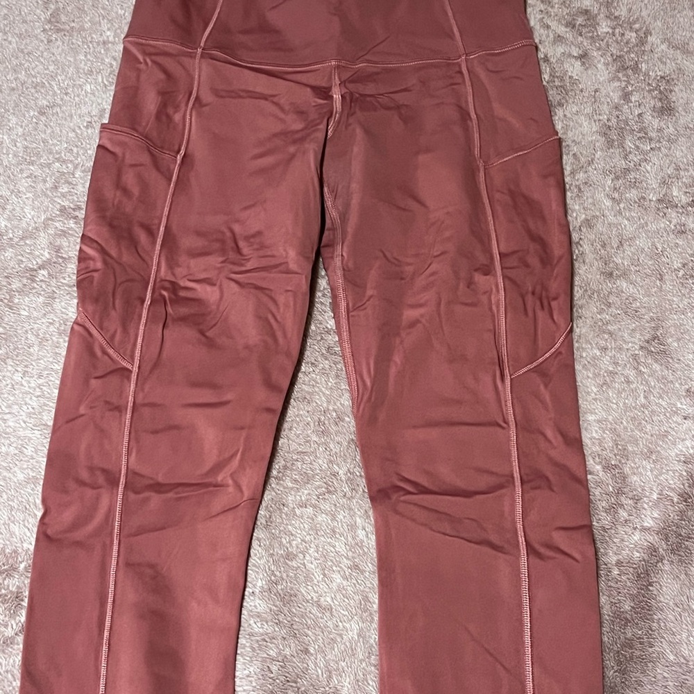 Lululemon Athletica Rust Leggings